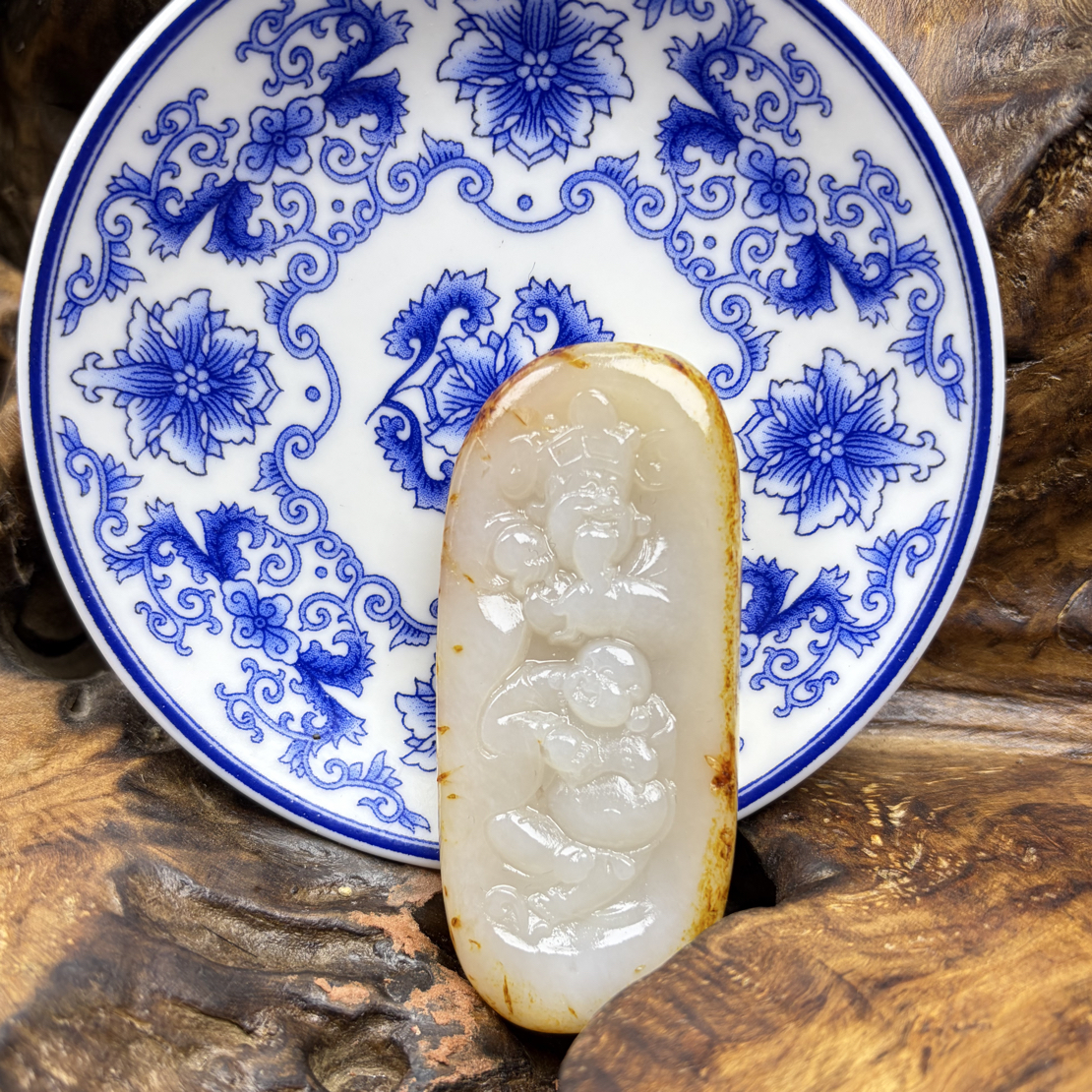 新疆和田玉，财福双收，59克，放心下单.