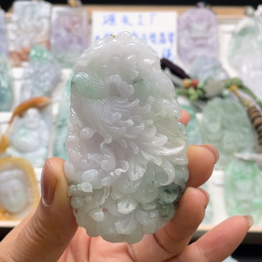 翡翠吊坠(不含链)未镶嵌