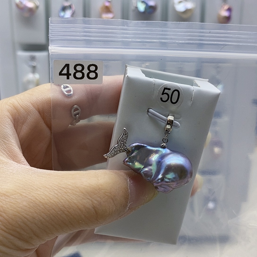 颈饰合金淡水珍珠