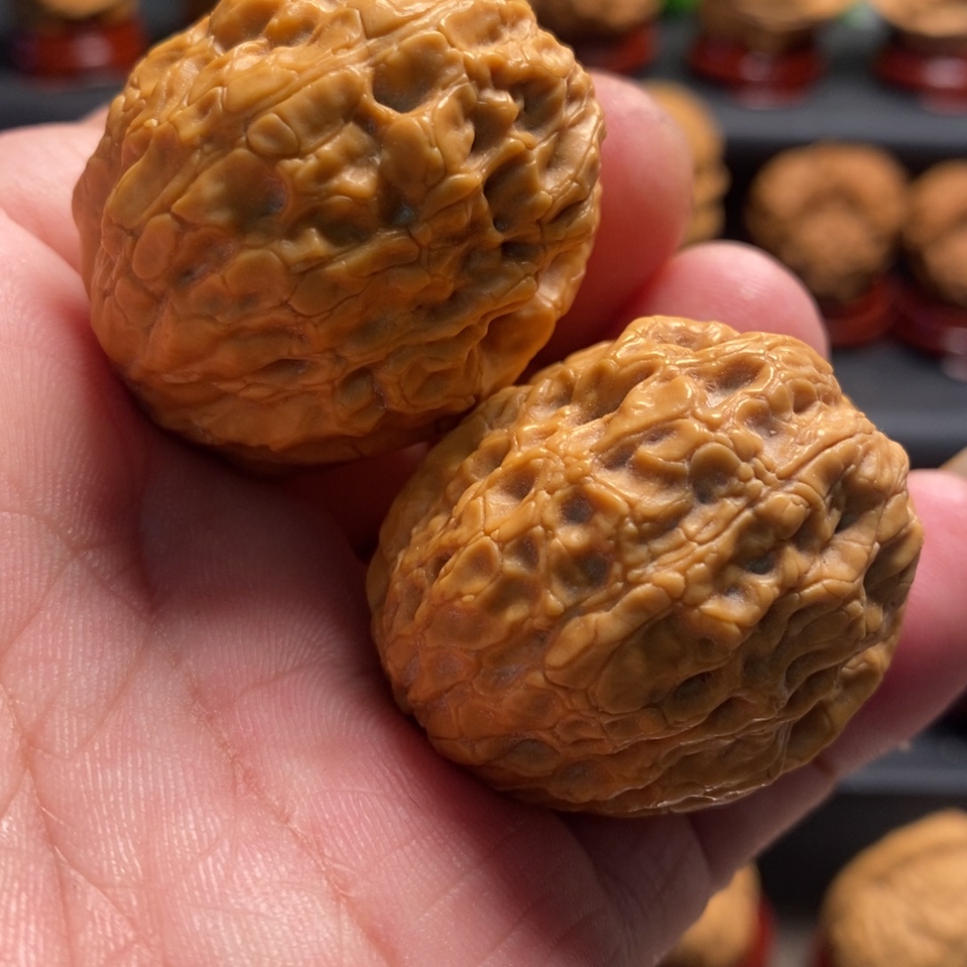 吊坠文玩核桃黄金蟾42尺