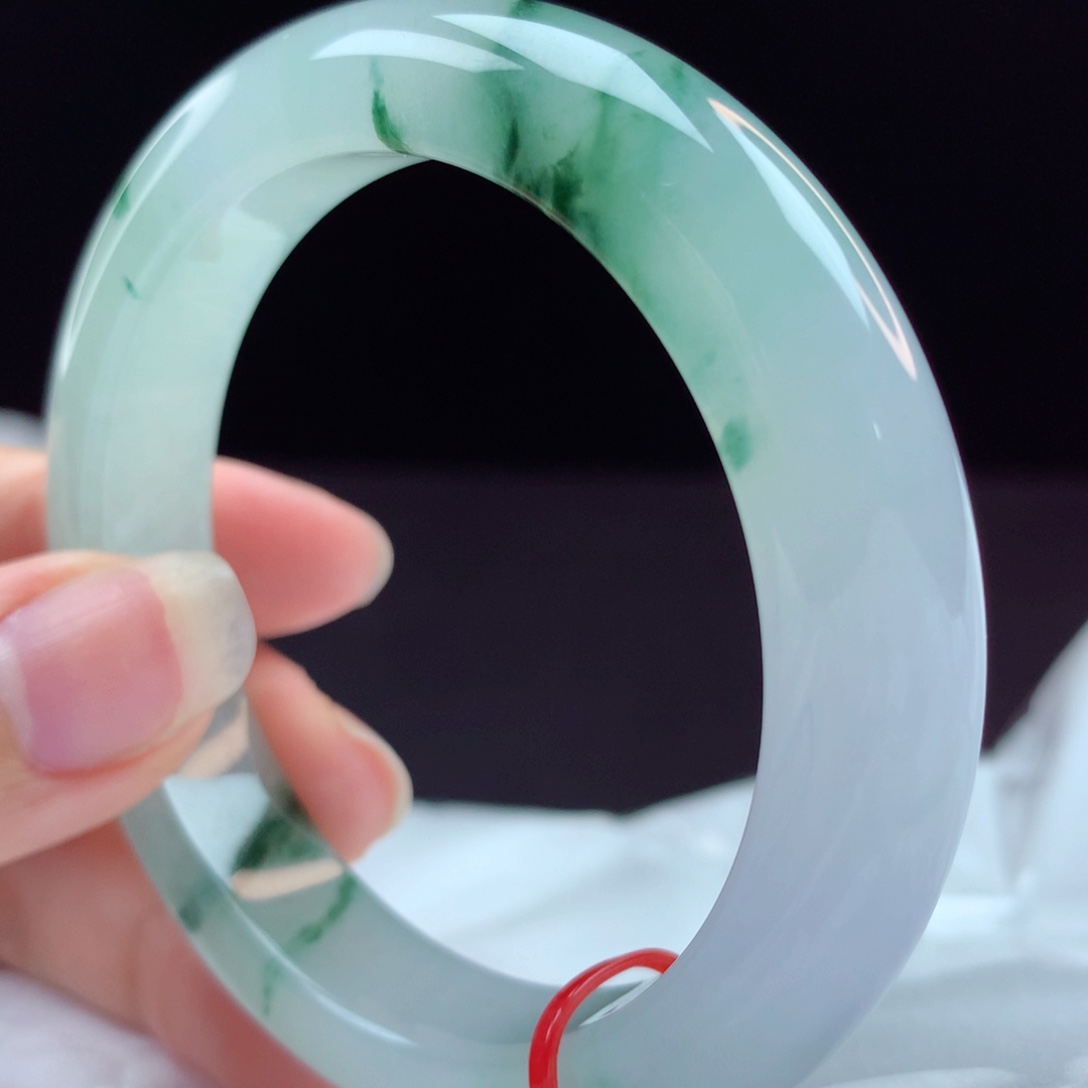 未镶嵌手镯翡翠97252，