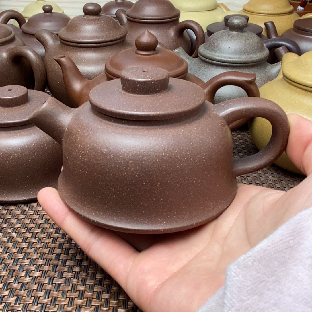 紫砂茶壶微瑕巨轮