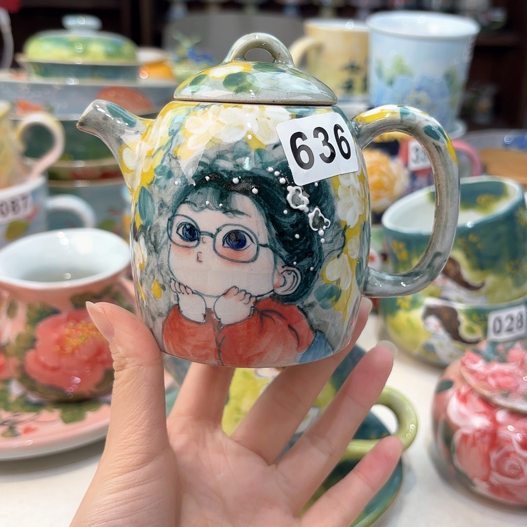 瓷片兔兔好可爱呀