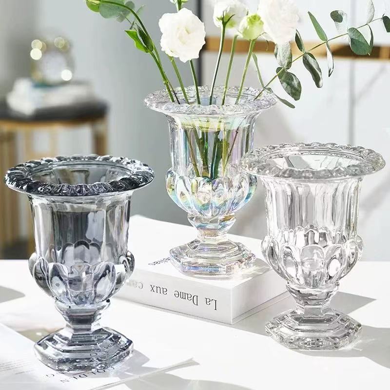 【宫灯佛手托盘】佛手专用 宫灯花瓶 玻璃托盘 现代简约风30E