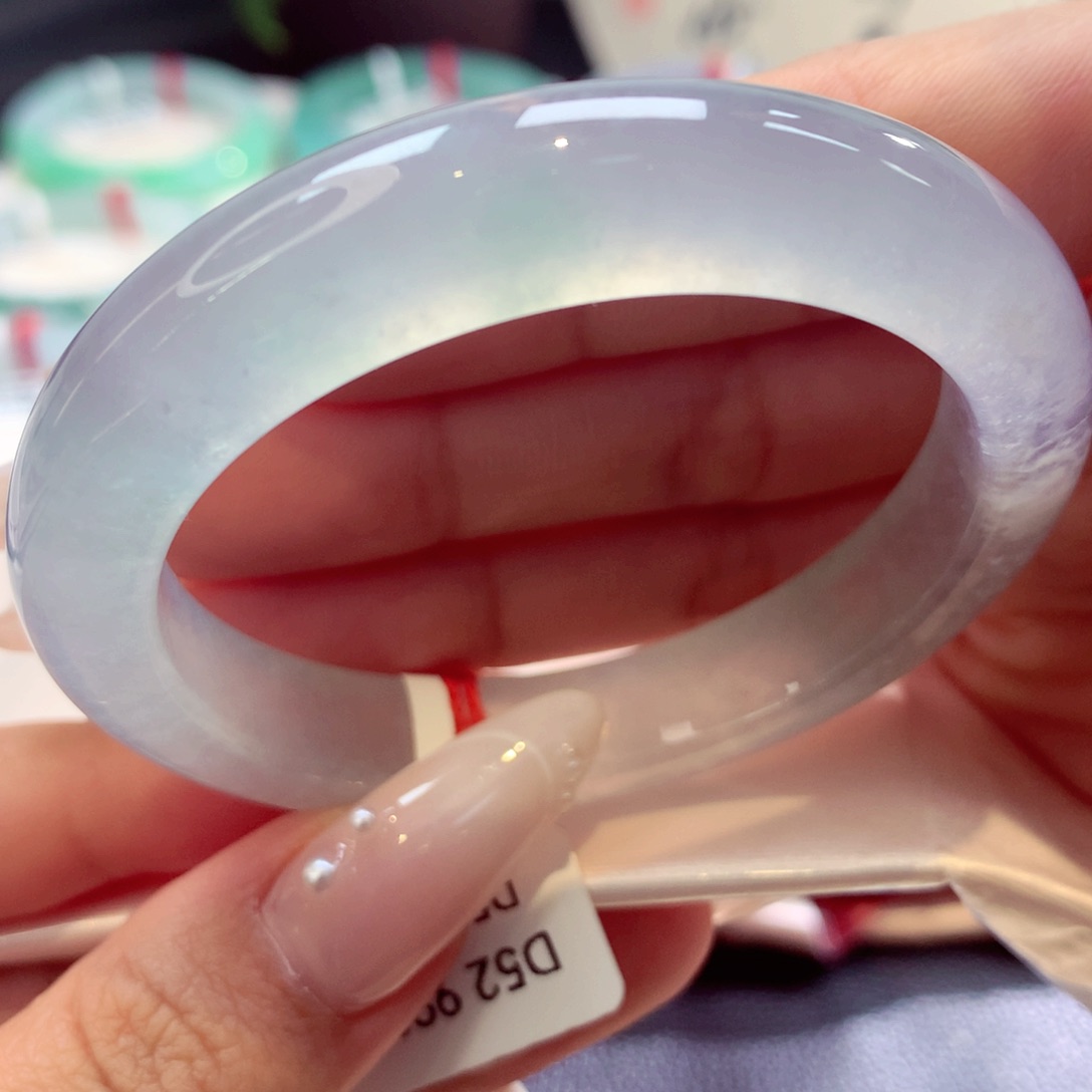 未镶嵌手镯翡翠正圈14号66