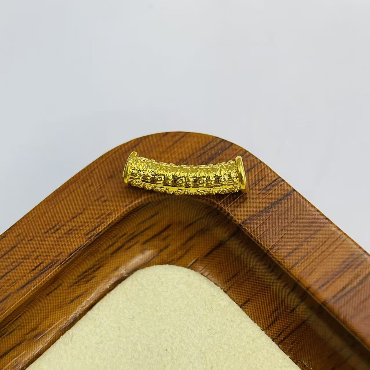 新金社黄金足金999百福弯管筒DP1767-0280