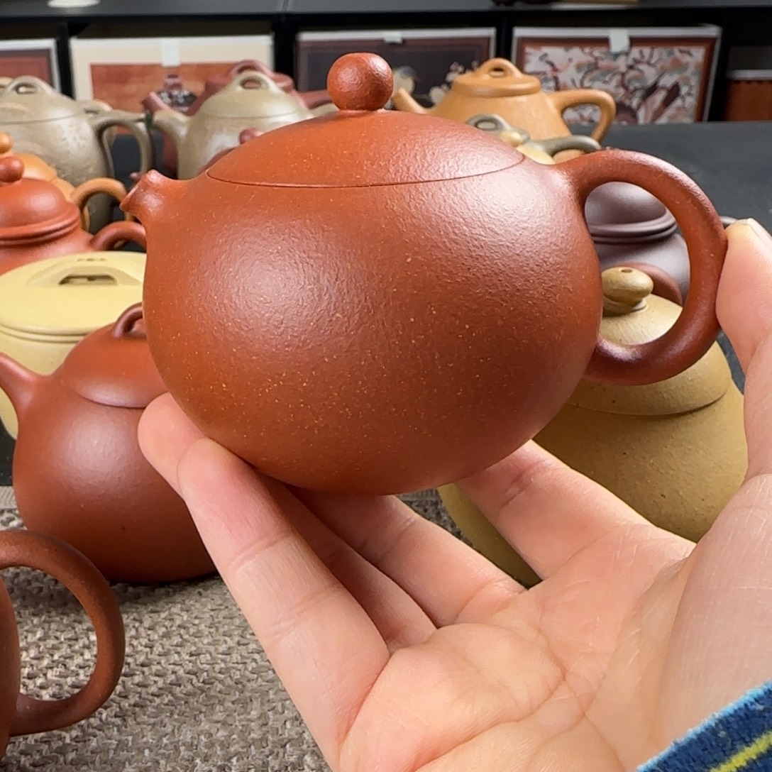 紫砂茶壶微瑕容天