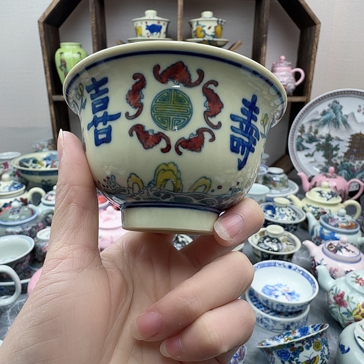 陶摆件专注景德镇567老厂瓷45