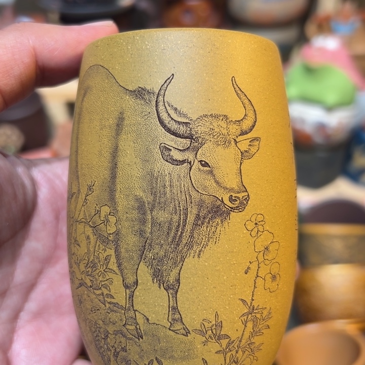 茶杯紫砂宜兴紫砂主人杯