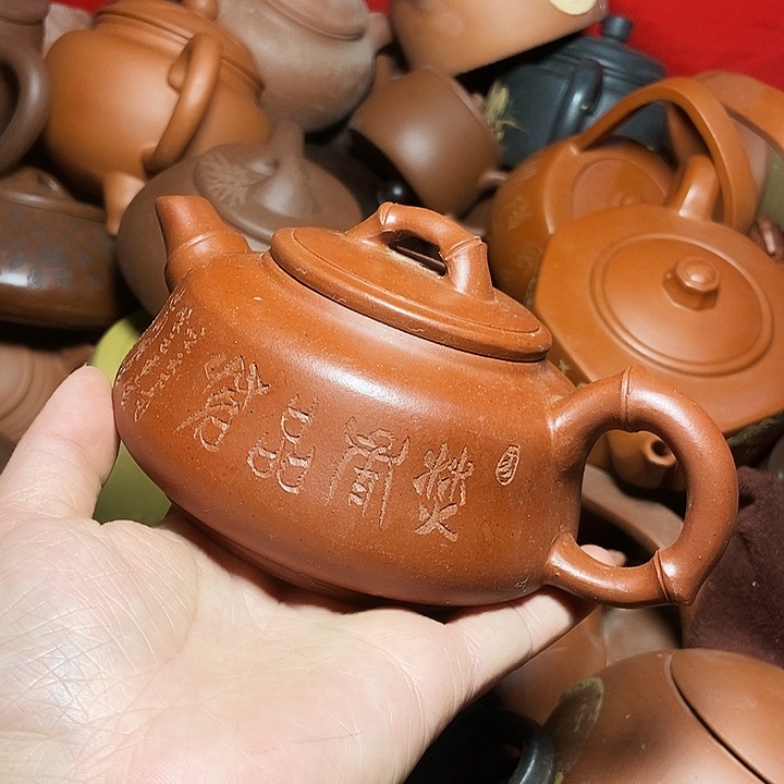 全手工制作宜兴紫砂茶壶