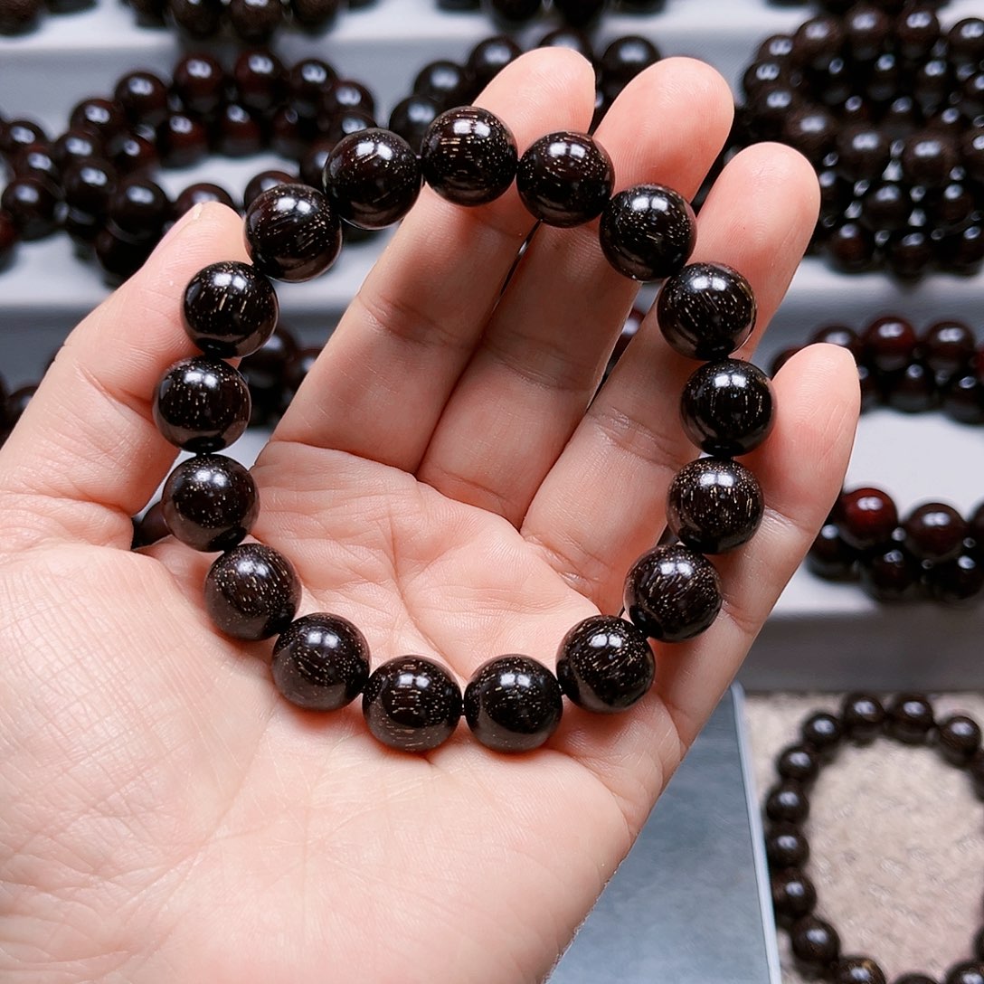 檀香紫檀（小叶紫檀）麻***丝1.2满