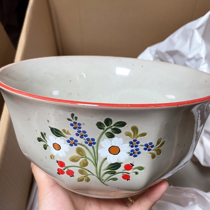 盖碗欧瓷中古瓷器美品