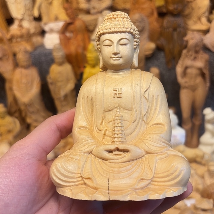 桧木桧木瑕疵药师佛