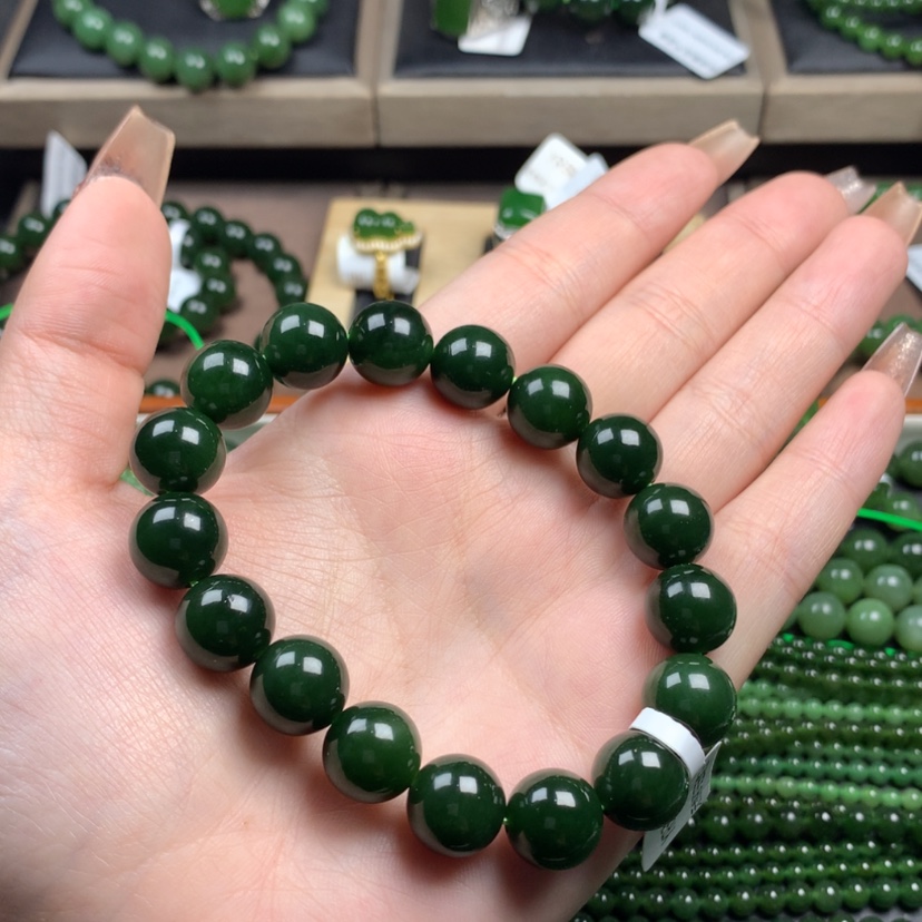 【闪购商品】和田玉（碧玉）手串未镶嵌C*