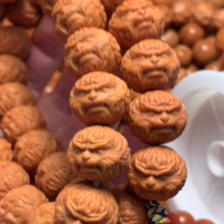 【闪购商品】猴头核桃手串岁***.悟空