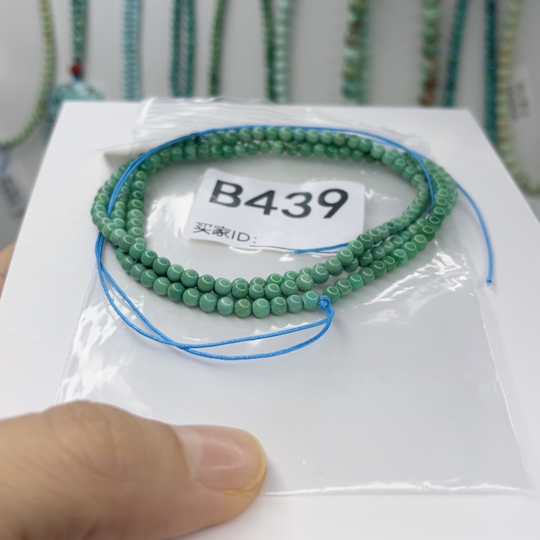 绿松石未镶嵌颈饰