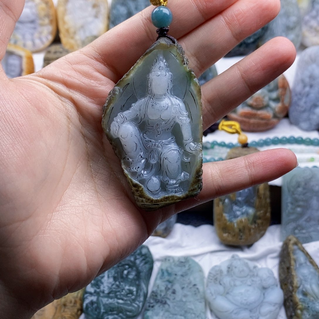 未镶嵌定制翡翠?*?定制挂件专属链接