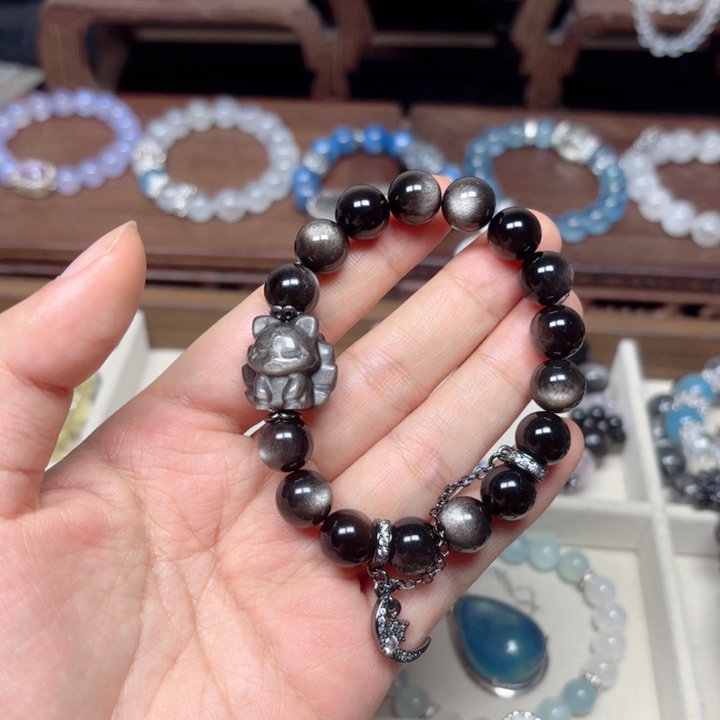 水晶手链未镶嵌金薇薇