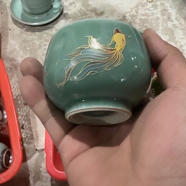 瑕疵茶具，介意勿拍