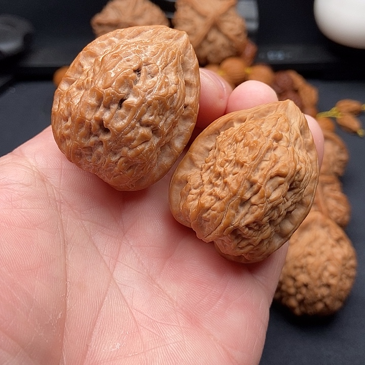 把件文玩核桃金钱豹