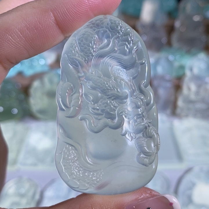 岫玉吊坠未镶嵌吊坠