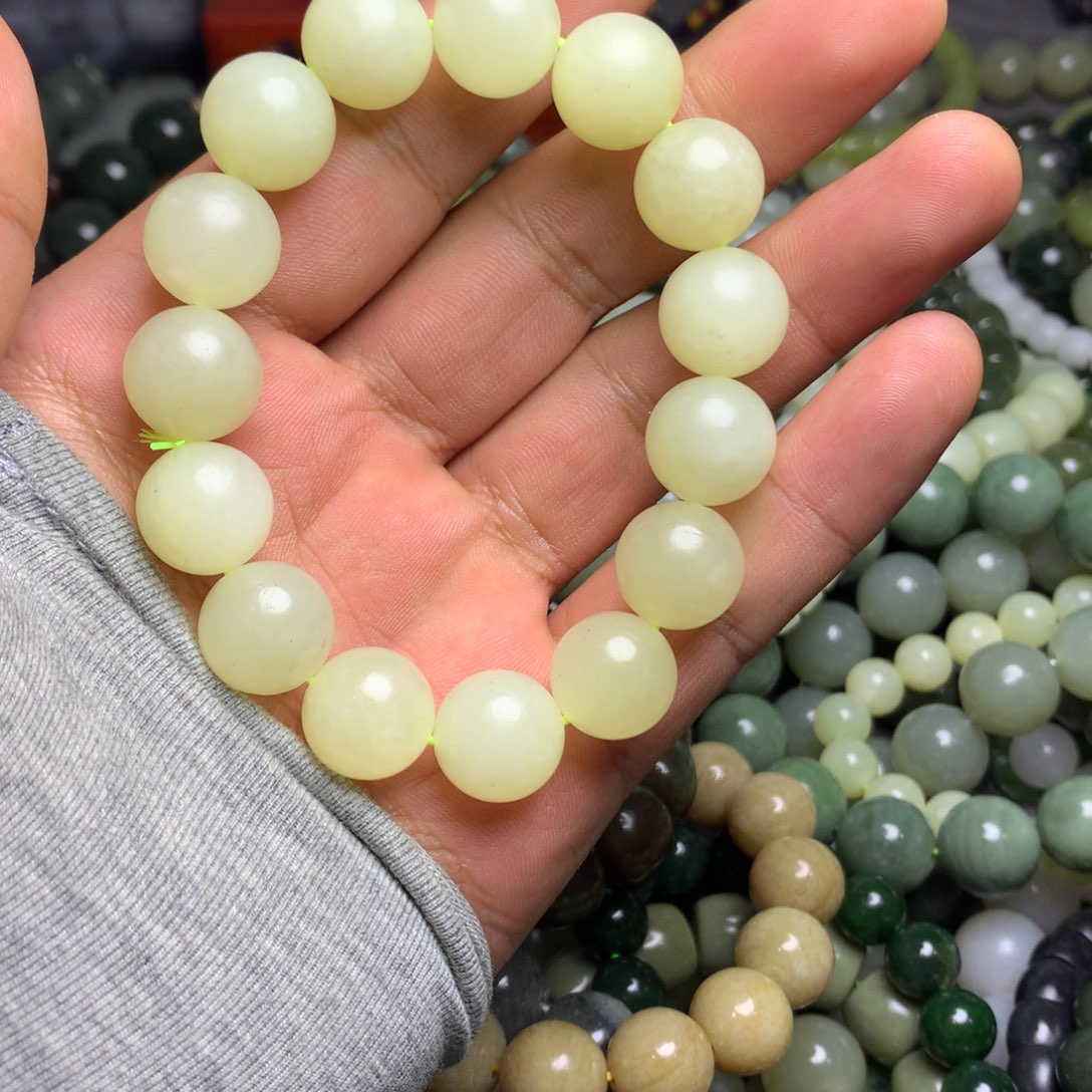 和田玉手链未镶嵌