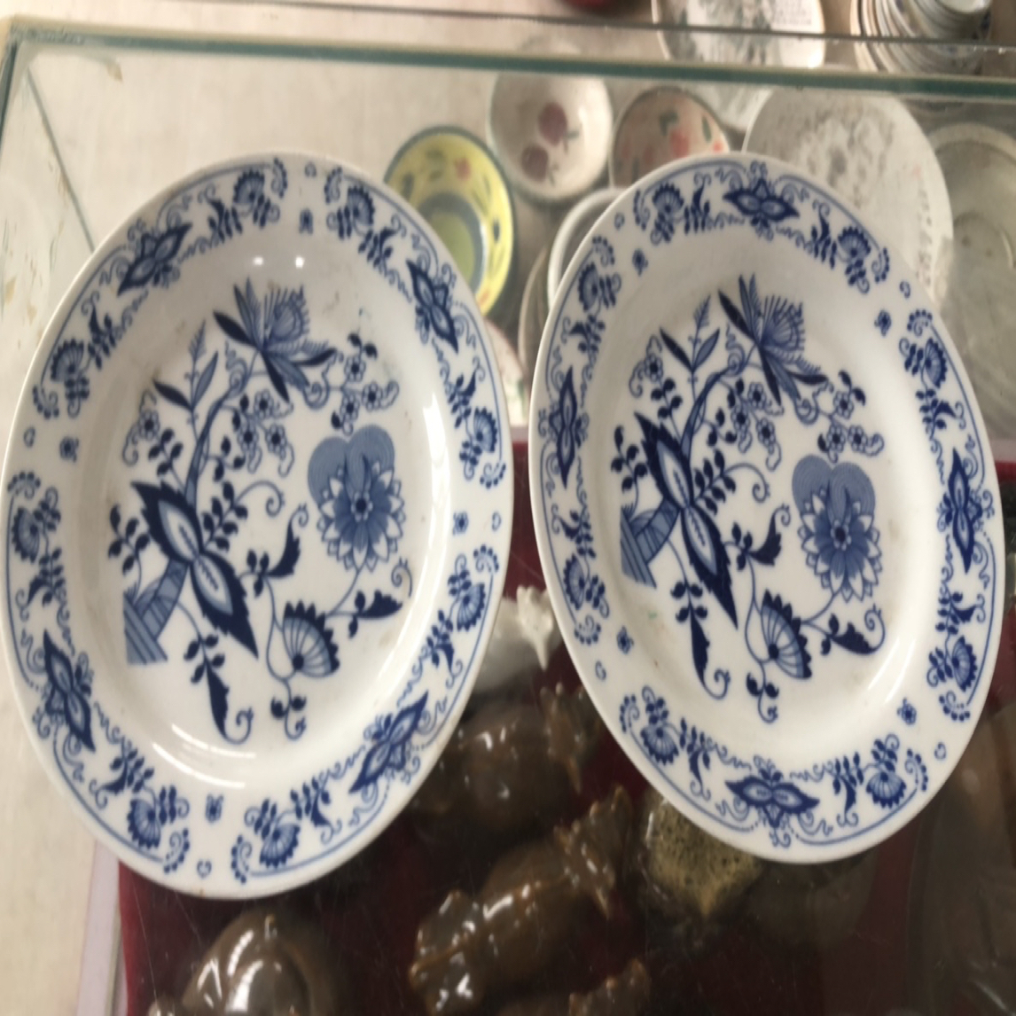 四厂青花翡翠餐盘
