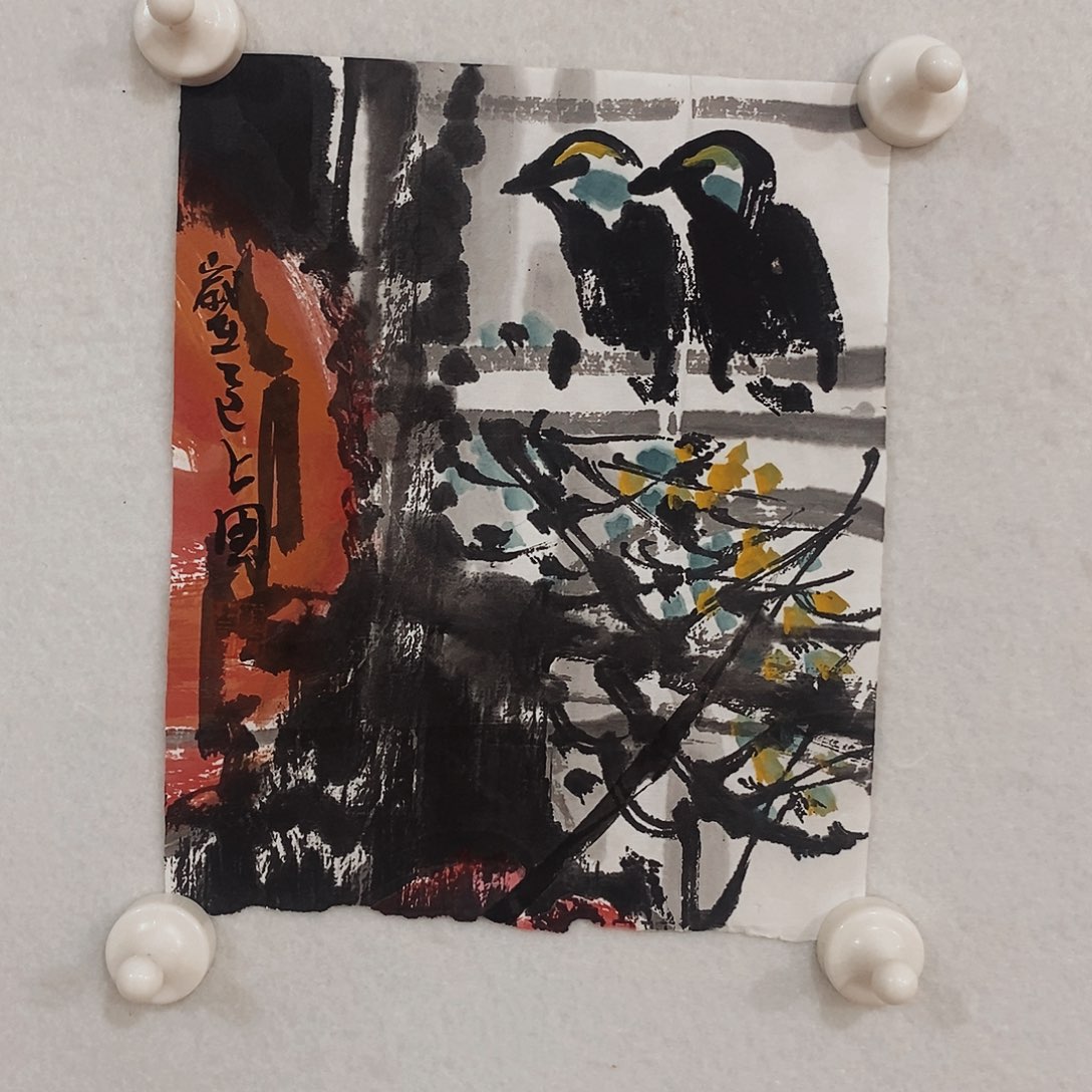 国画书画作品多次参加全国书画大展
