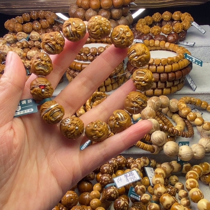 紫金鼠吊坠纯银镶嵌恶僧卡16