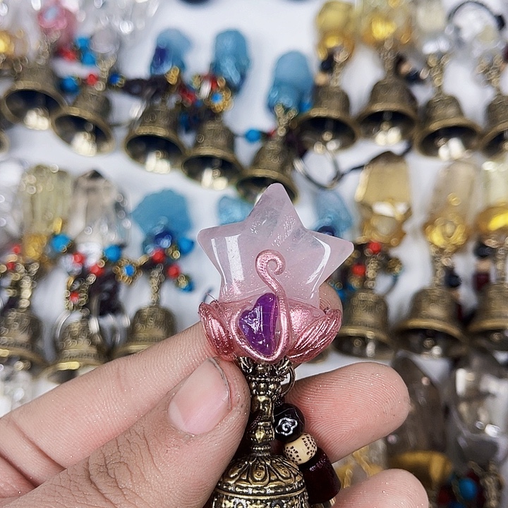 大***n摆件紫晶未镶嵌水晶