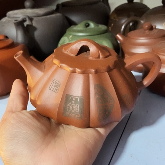 全手工制作宜兴紫砂壶