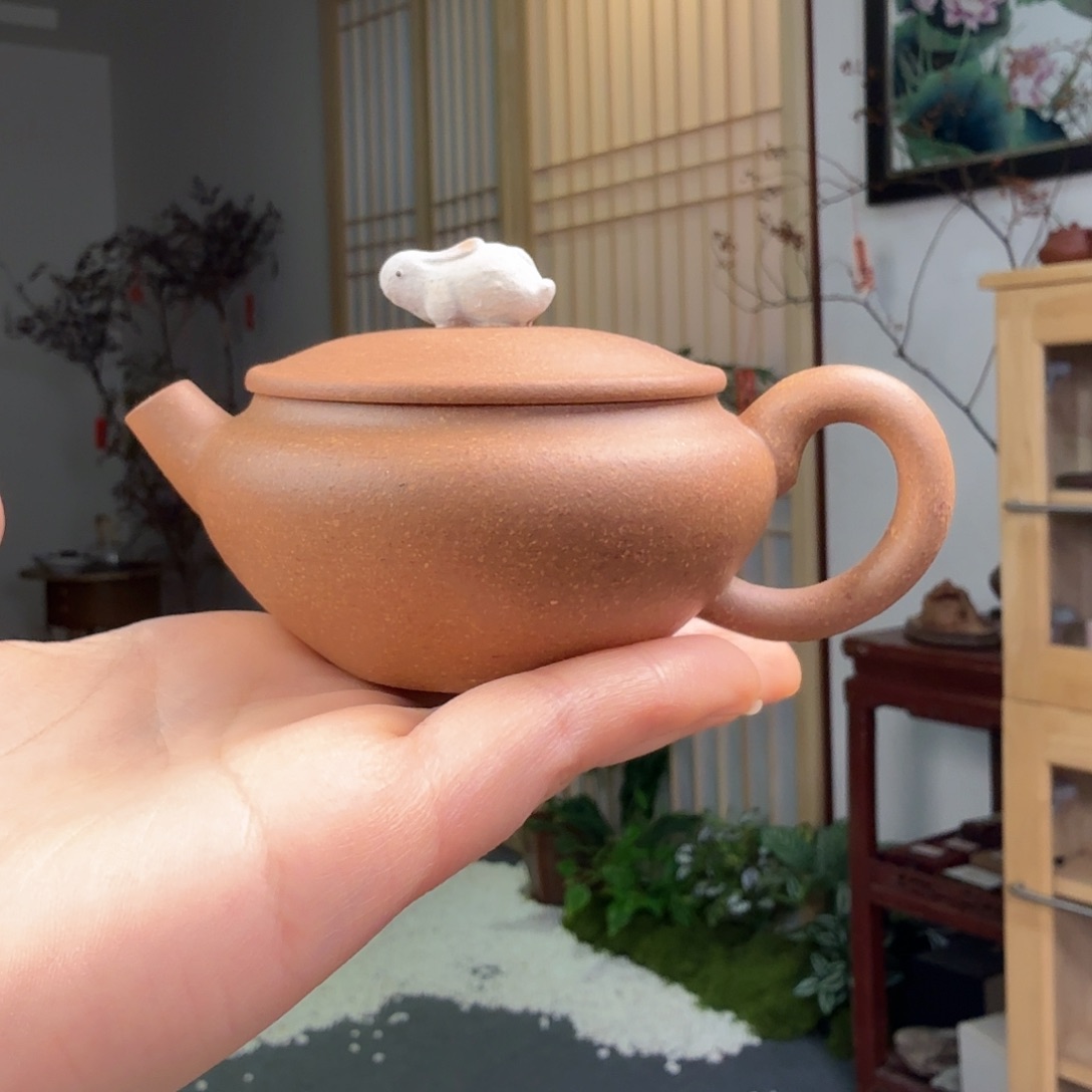 紫砂茶壶半手工制作