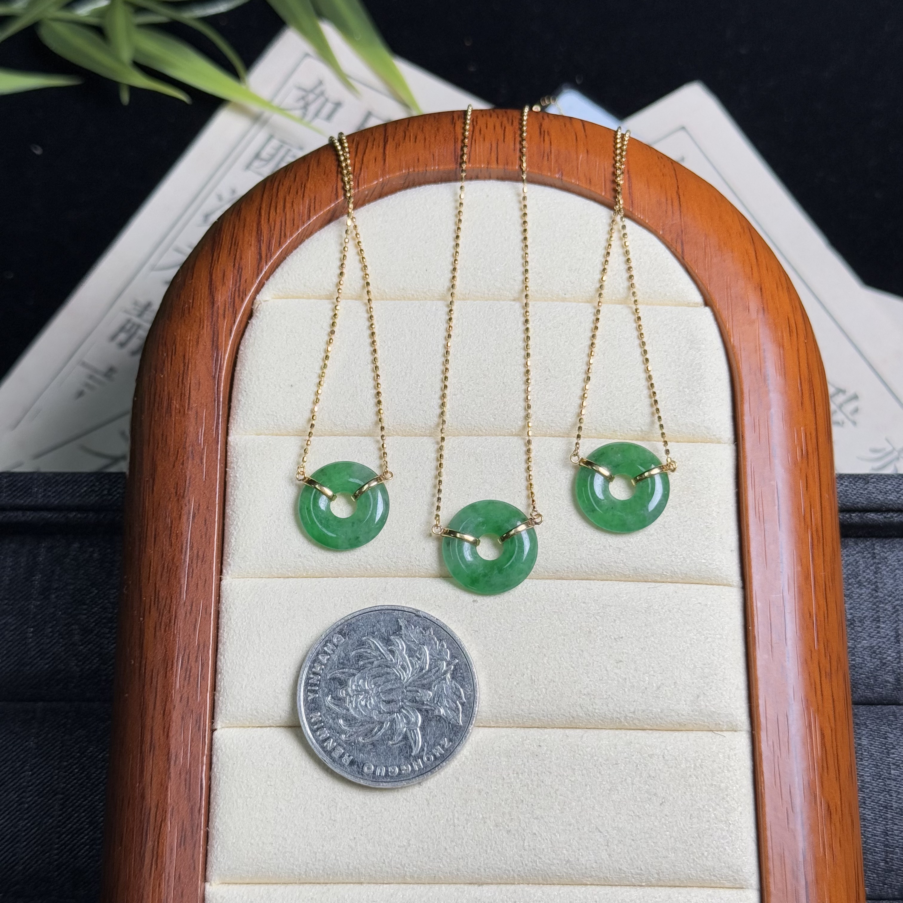 思懿珠宝  18k翡翠项链吊坠-2980-1-ZGM-多样性发一