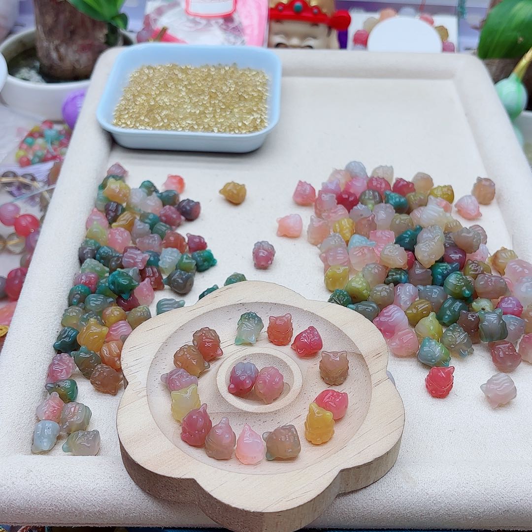 云***子玛瑙/玉髓未镶嵌手链盐源18