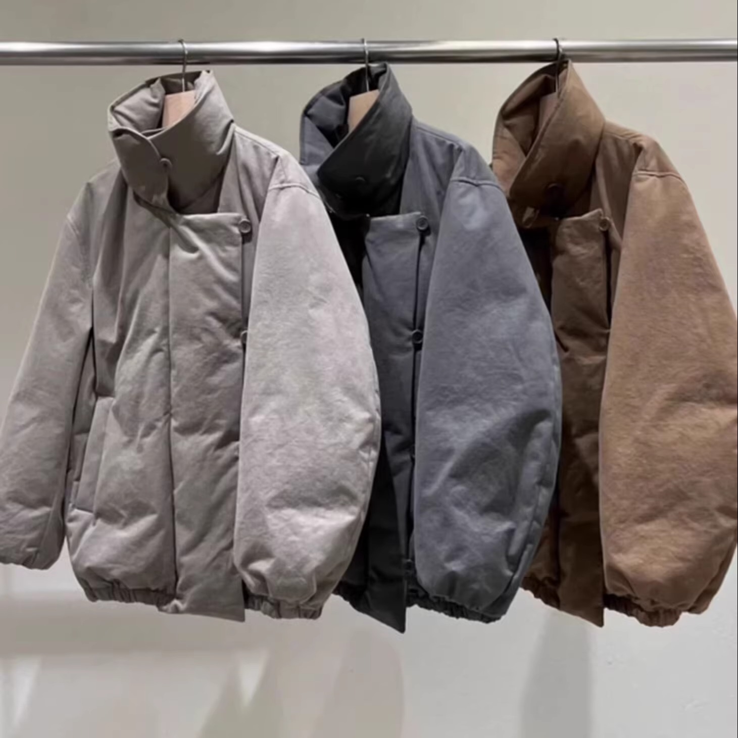 apM【statement】 2025冬季新款中长款加厚鹅绒服保暖羽绒服