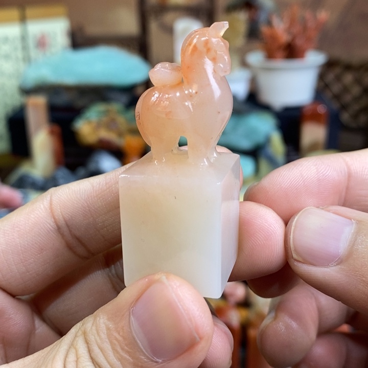 老挝石水洞马印章
