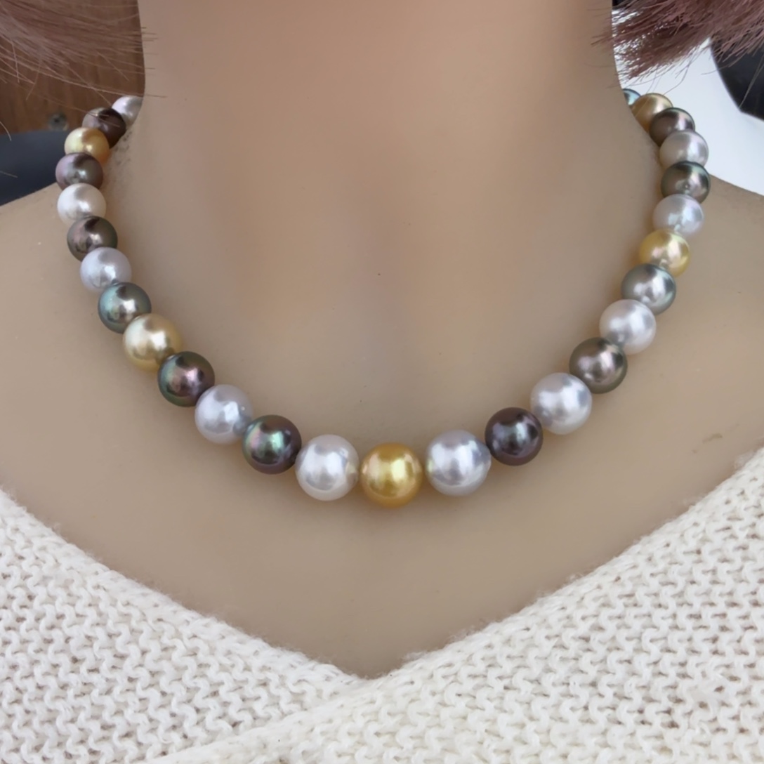 颈饰未镶嵌海水珍珠
