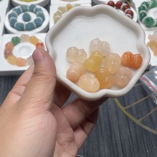 石英质玉（非洲翠）合金时尚大方气质优雅