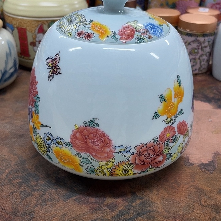 陶瓷罐茶叶罐密封罐储物罐