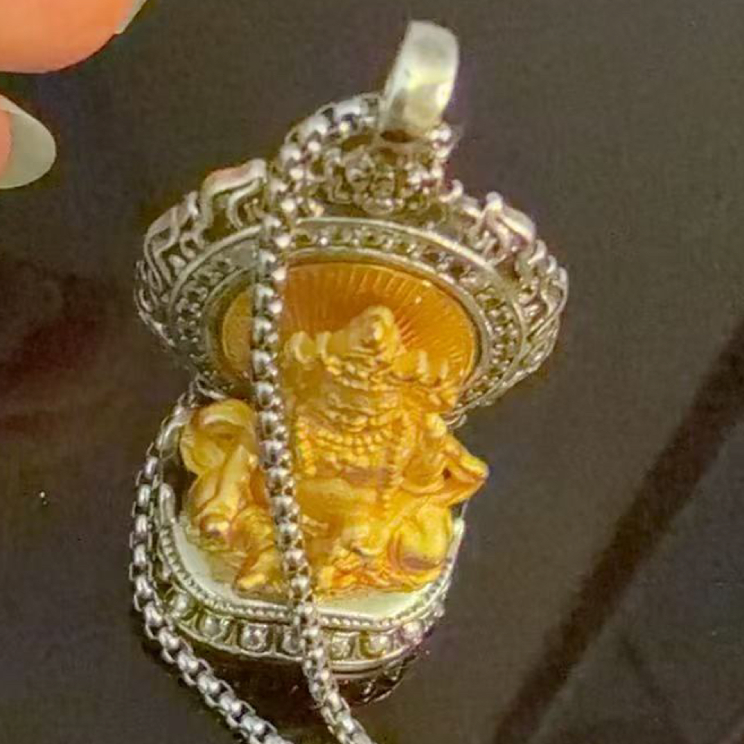 合金吊坠 【易品珠宝】“师父推荐•黄爷爷財”吊坠