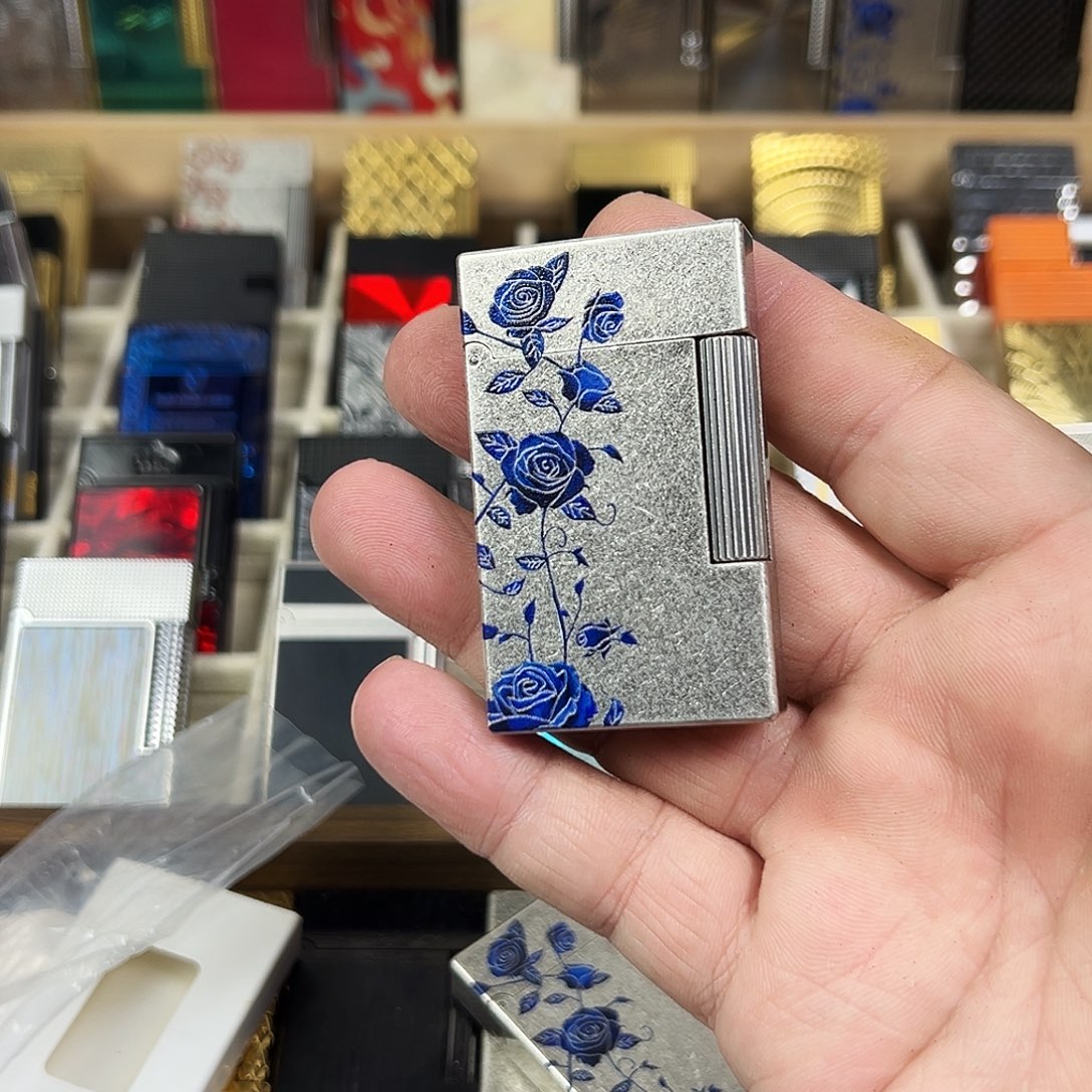 铜卡路蓝色妖姬古银简装