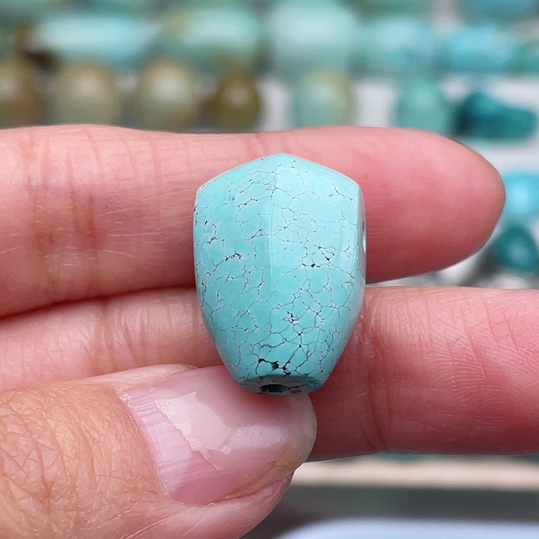 未镶嵌绿松石珠宝奇石秋**珠