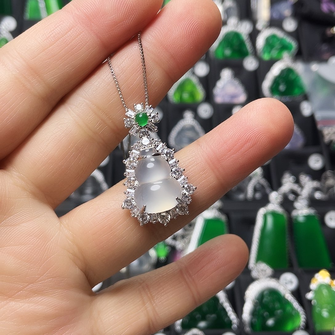 玛瑙/玉髓合金颈饰