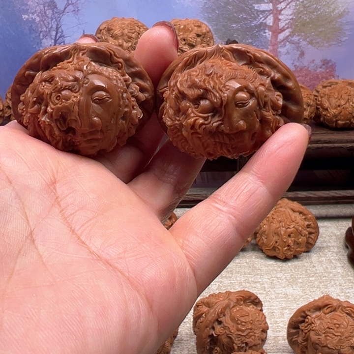 把件核桃宫灯佛魔一念