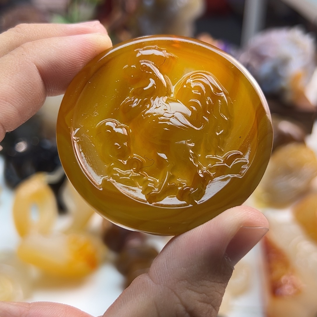 玛瑙/玉髓未镶嵌颈饰