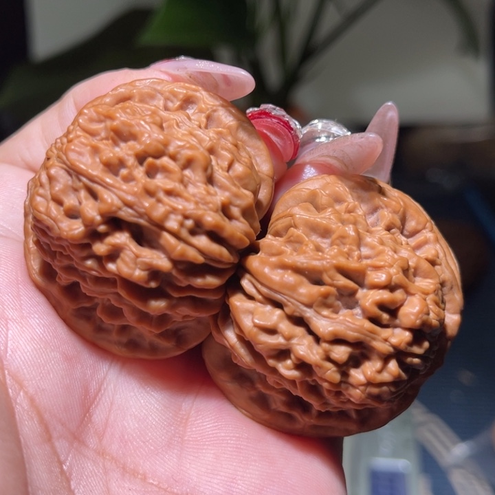 桃核把件钱*          42