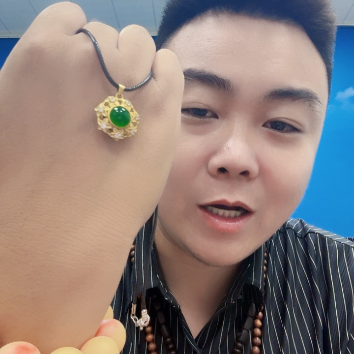 玛瑙/玉髓颈饰合金