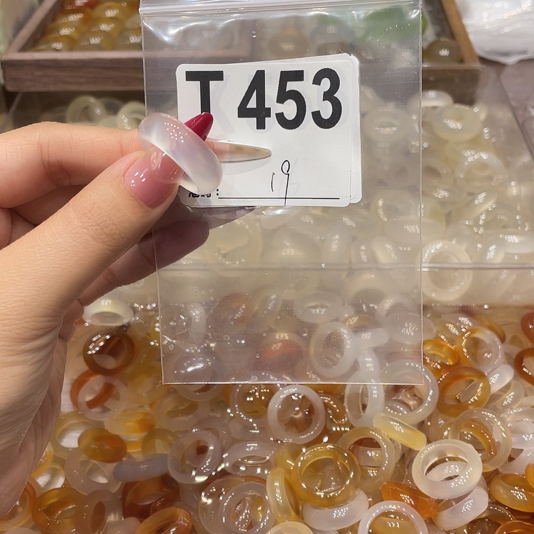 玛瑙/玉髓未镶嵌戒指453