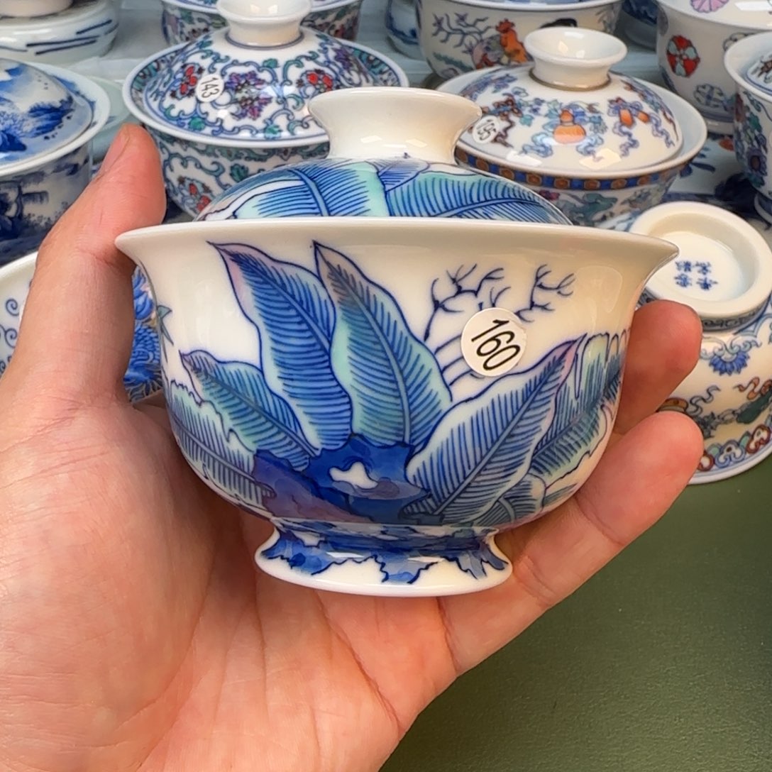 彦祖纯手工手绘茶具160