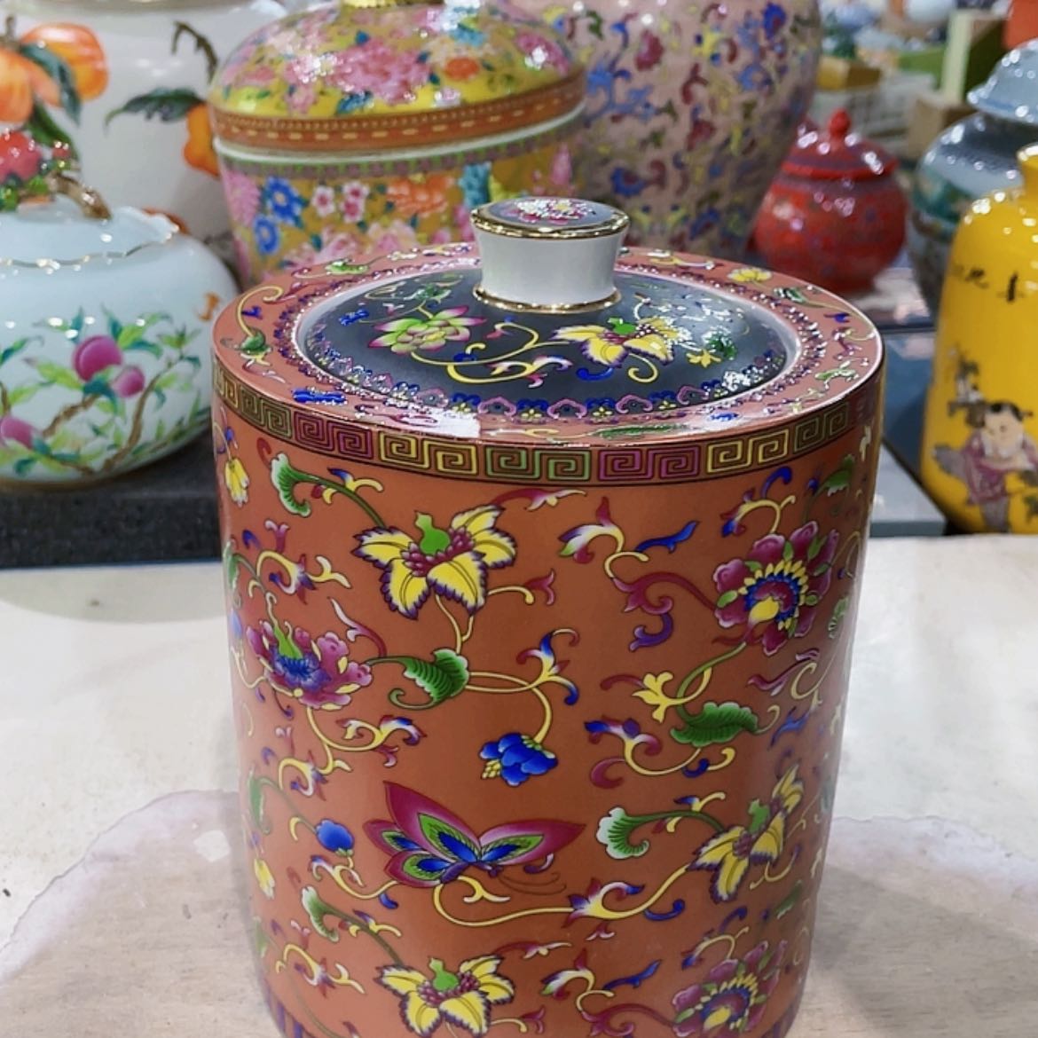 【闪购商品】罐陶瓷茶叶罐密封罐